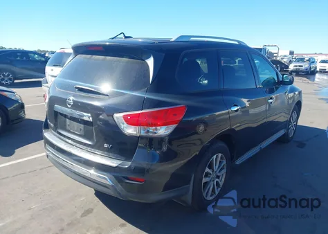 2015 Nissan Pathfinder Sv z USA, uszkodzony, nr VIN 5N1AR2MN9FC670709